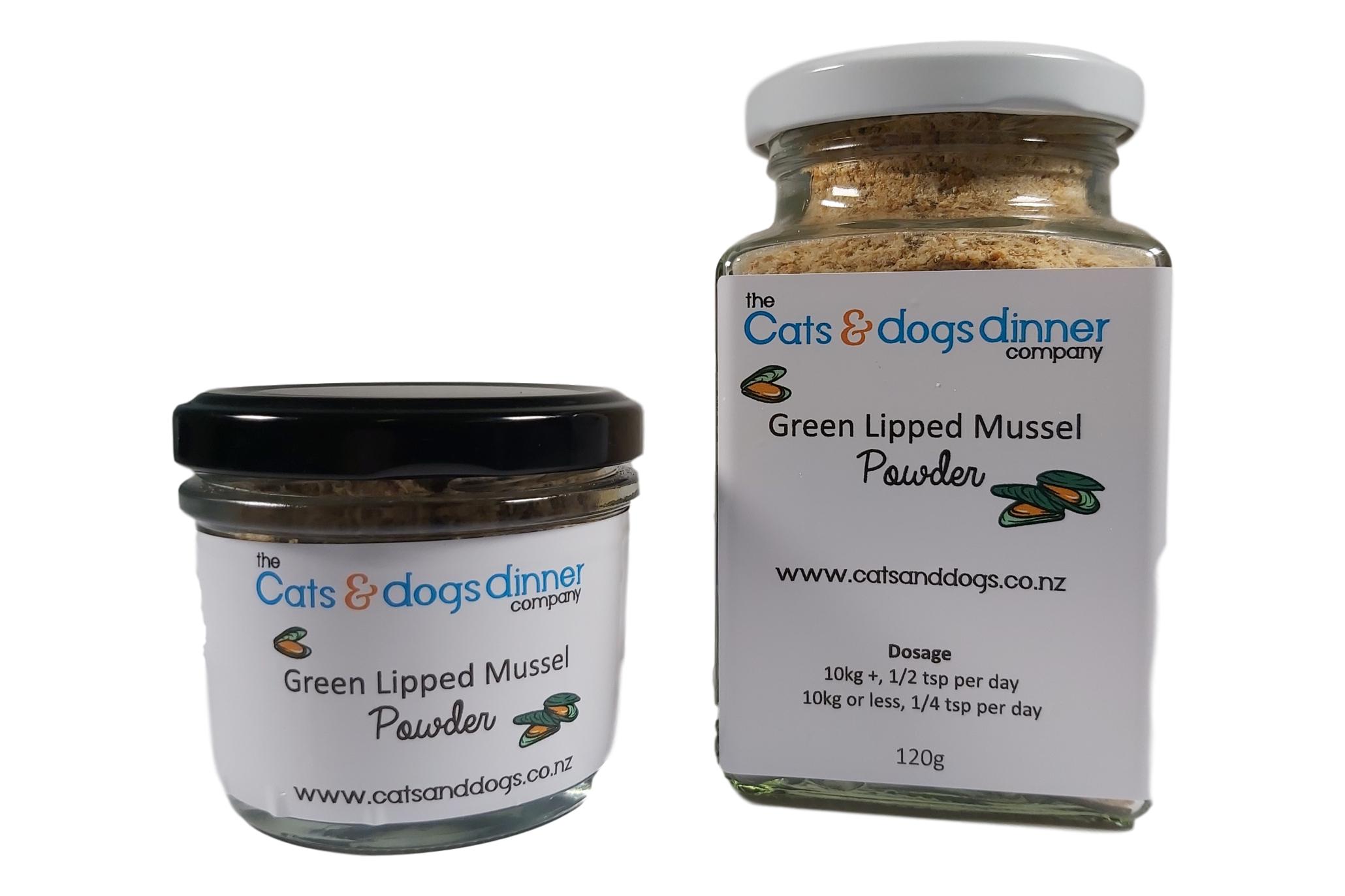 Green Lipped Mussel Powder For Cats & Dogs The Cats & Dogs Dinner Company