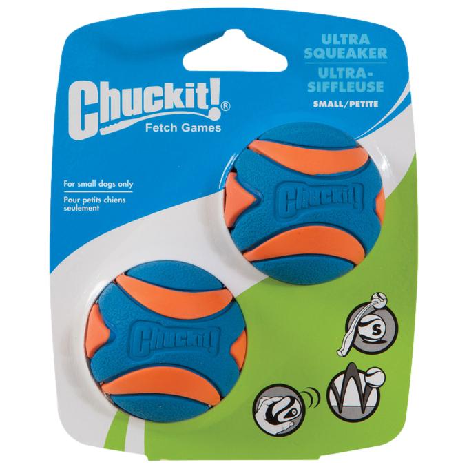 Ultra Squeaker Ball | Small | 2 Pack