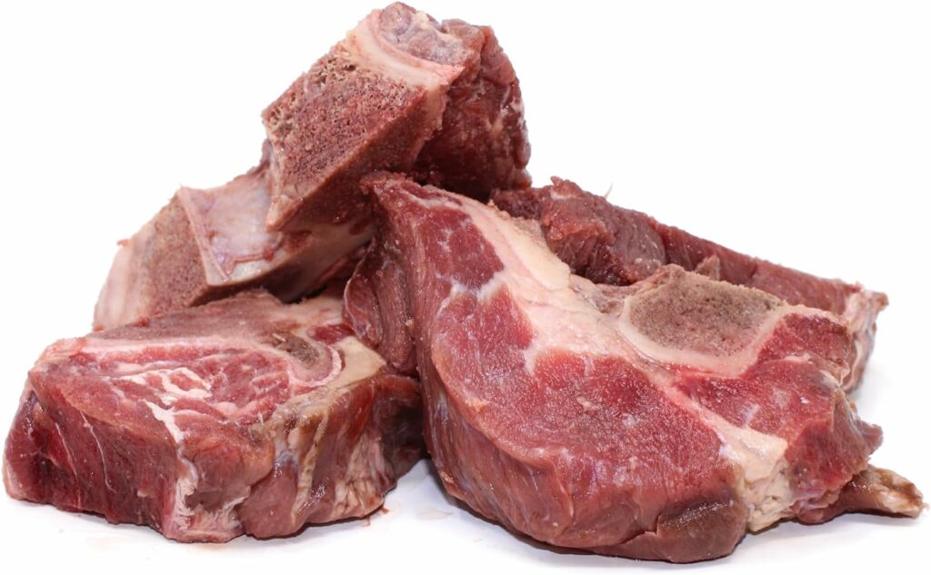 Raw meat bones