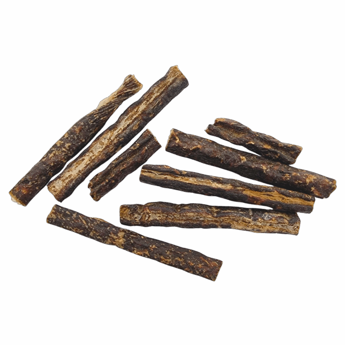 Kangaroo Crunchy Sticks – natural high-protein chewy treats for dogs, made from free-range Australian kangaroo meat